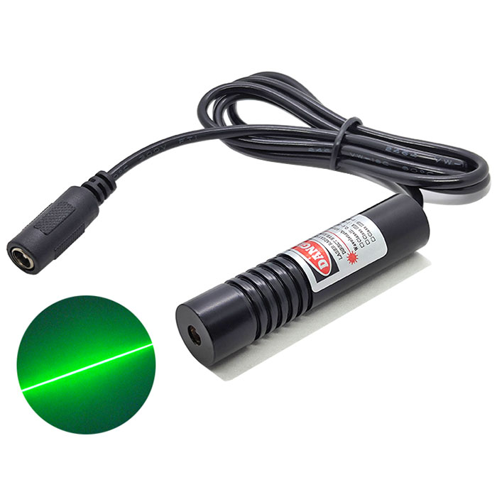 520nm 50mW/85mW/135mW Green Laser Module Line Laser Positioning Φ16X70mm